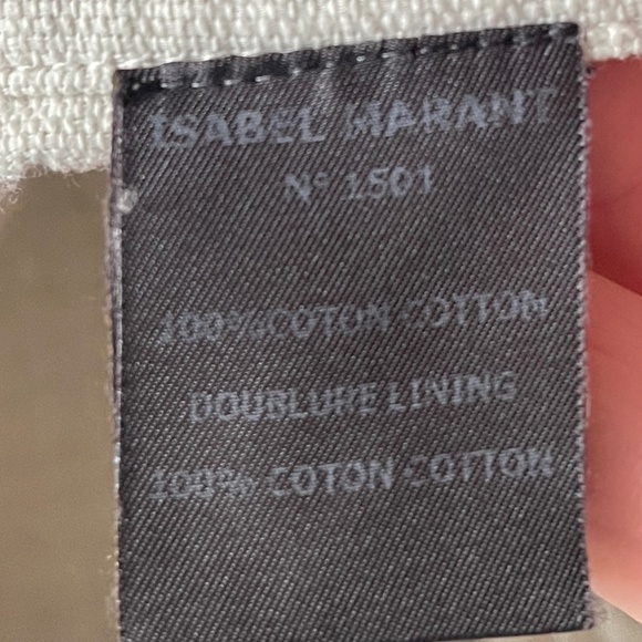 Isabel Marant Quilted Cotton Biker Short Jacket in Pristine Condition size 1 - Picture 14 of 15